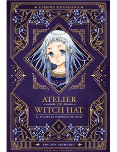 Portada de ATELIER OF WITCH HAT EDICION GRIMORIO 4 de SHIRAHAMA KAMOME, MILKY WAY, ISBN 9791388055843