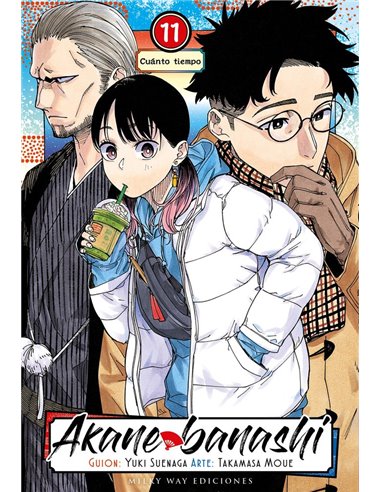 Portada de AKANE BANASHI 11 de MOUE TAKAMASA, MILKY WAY, ISBN 9791388055935