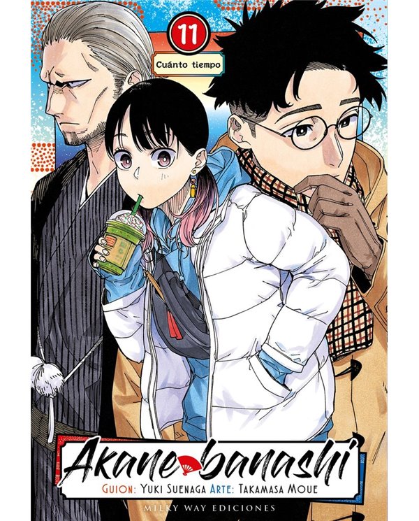 Portada de AKANE BANASHI 11 de MOUE TAKAMASA, MILKY WAY, ISBN 9791388055935