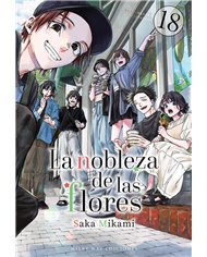 Portada de LA NOBLEZA DE LAS FLORES 18 de MIKAMI SAKA, MILKY WAY, ISBN 9791388055867