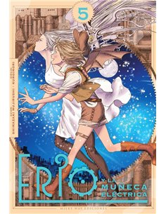 Portada de ERIO Y LA MUÑECA ELECTRICA 5 de  KUROIMORI/MUJIRUSHI SHIMAZAKI, MILKY WAY, ISBN 9791388055928