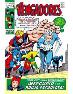 Portada de BIBLIOTECA MARVEL 138. LOS VENGADORES 14 de ROY THOMAS, PANINI, ISBN 9791370580827