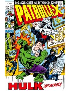 Portada de BIBLIOTECA MARVEL 139. PATRULLA-X 12 de ROY THOMAS, PANINI, ISBN 9791370580834