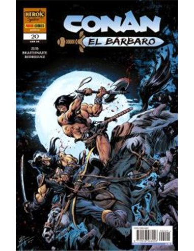 Portada de CONAN EL BARBARO 20 de JIM ZUB, PANINI, ISBN 977293856800600000