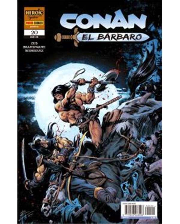 Portada de CONAN EL BARBARO 20 de JIM ZUB, PANINI, ISBN 977293856800600000