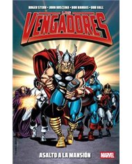 Portada de MARVEL ESSENTIALS 48:  LOS VENGADORES. ASALTO A LA MANSION de ROGER STERN, PANINI, ISBN 9791370580872
