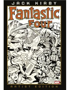 MARVEL ARTIST'S EDITION.  LOS 4 FANTASTICOS DE JACK KIRBY