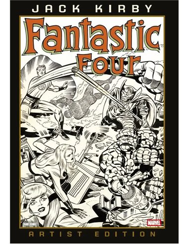 MARVEL ARTIST'S EDITION.  LOS 4 FANTASTICOS DE JACK KIRBY