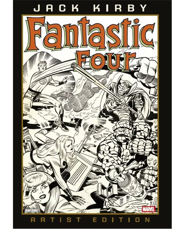 MARVEL ARTIST'S EDITION.  LOS 4 FANTASTICOS DE JACK KIRBY