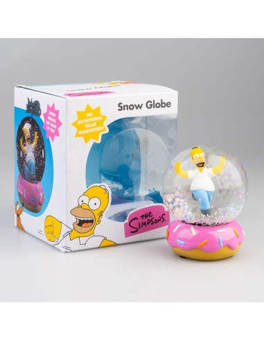 BOLA DE NIEVE THE SIMPSONS HOMER SIMPSON ROSQUILLA 8435747825043
