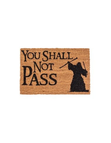 YOU SHALL NOT PASS FELPUDO 60x40 cm THE LORD OF THE RINGS 8435450252143