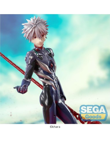 KAWORU NAGISA X SPEAR OF LONGINUS FIGURA 21 CM EVANGELION 3.0 + 1.0 THRICE UPON A TIME LUMINASTA  4582733448176