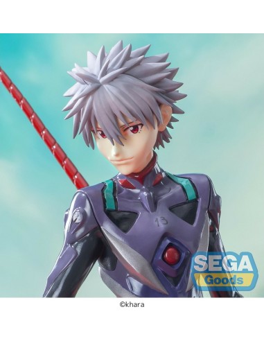 KAWORU NAGISA X SPEAR OF LONGINUS FIGURA 21 CM EVANGELION 3.0 + 1.0 THRICE UPON A TIME LUMINASTA  4582733448176