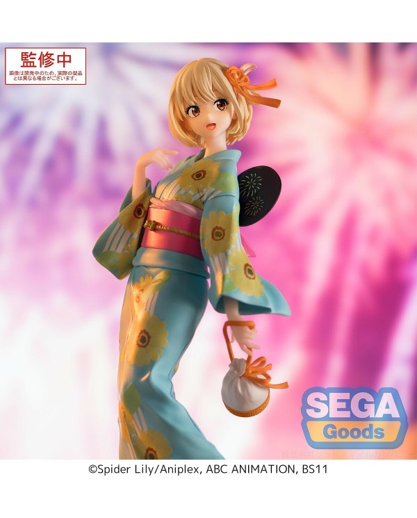 CHISATO NISHIKIGI FESTIVAL IN YUKATA FIGURA 19 CM LYCORIS RECOIL LUMINASTA 4582733455877