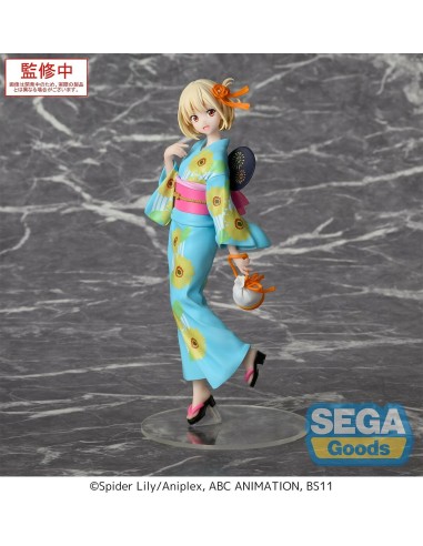 CHISATO NISHIKIGI FESTIVAL IN YUKATA FIGURA 19 CM LYCORIS RECOIL LUMINASTA 4582733455877