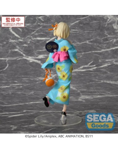 CHISATO NISHIKIGI FESTIVAL IN YUKATA FIGURA 19 CM LYCORIS RECOIL LUMINASTA 4582733455877