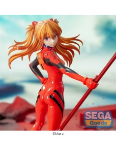 ASUKA SHIKINAMI LANGLEY SPEAR OF CASSIUS FIGURA 20 CM EVANGELION 3.0 + 1.0 THRICE UPON A TIME 4582733443737