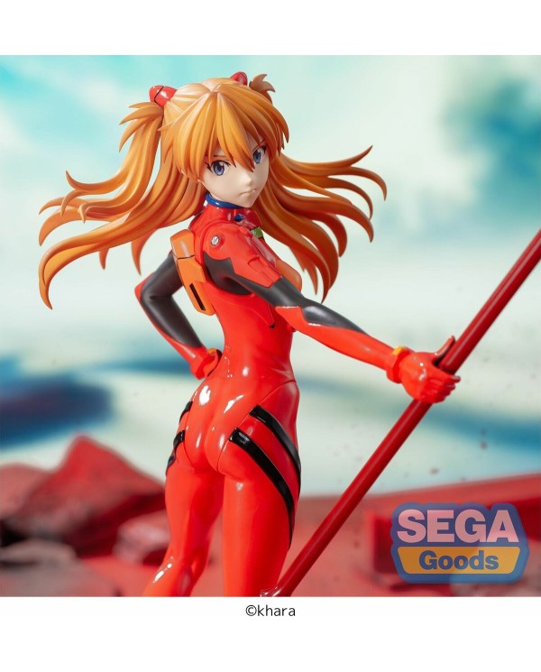 ASUKA SHIKINAMI LANGLEY SPEAR OF CASSIUS FIGURA 20 CM EVANGELION 3.0 + 1.0 THRICE UPON A TIME 4582733443737