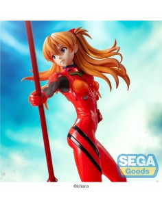 ASUKA SHIKINAMI LANGLEY SPEAR OF CASSIUS FIGURA 20 CM EVANGELION 3.0 + 1.0 THRICE UPON A TIME 4582733443737