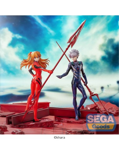 ASUKA SHIKINAMI LANGLEY SPEAR OF CASSIUS FIGURA 20 CM EVANGELION 3.0 + 1.0 THRICE UPON A TIME 4582733443737