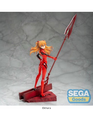 ASUKA SHIKINAMI LANGLEY SPEAR OF CASSIUS FIGURA 20 CM EVANGELION 3.0 + 1.0 THRICE UPON A TIME 4582733443737
