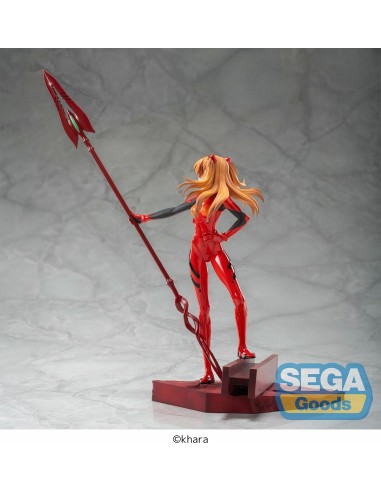 ASUKA SHIKINAMI LANGLEY SPEAR OF CASSIUS FIGURA 20 CM EVANGELION 3.0 + 1.0 THRICE UPON A TIME 4582733443737