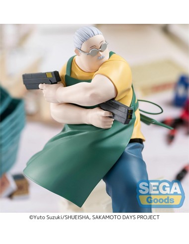 TARO SAKAMOTO STORE MANAGER VERSION FIGURA 21 CM SAKAMOTO DAYS LUMINASTA 4582733457239