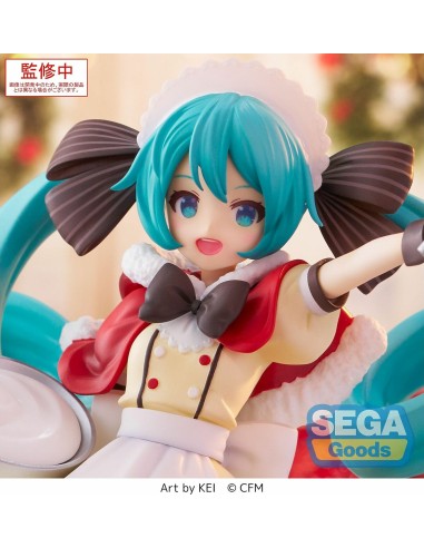 HATSUNE MIKU CHRISTMAS 2025 VERSION FIGURA 20 CM HATSUNE MIKU SERIES LUMINASTA 4582733460802