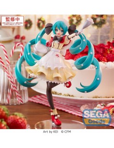 HATSUNE MIKU CHRISTMAS 2025 VERSION FIGURA 20 CM HATSUNE MIKU SERIES LUMINASTA 4582733460802
