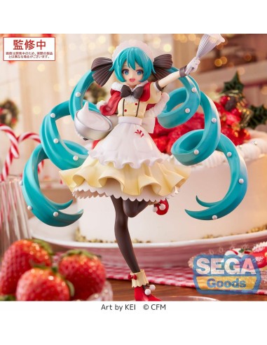 HATSUNE MIKU CHRISTMAS 2025 VERSION FIGURA 20 CM HATSUNE MIKU SERIES LUMINASTA 4582733460802