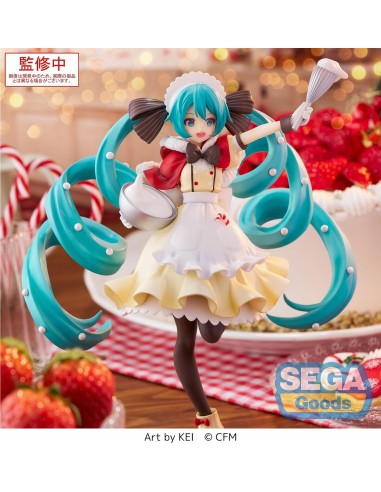 HATSUNE MIKU CHRISTMAS 2025 VERSION FIGURA 20 CM HATSUNE MIKU SERIES LUMINASTA 4582733460802