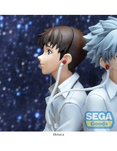 Figura Shinji Ikari Vignetteum 17 cm Evangelion SEGA 4582733461489