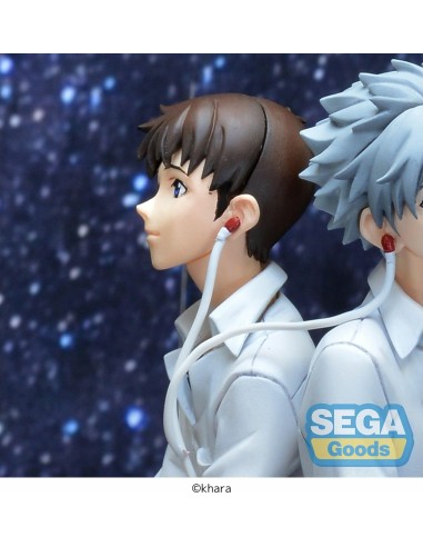 Figura Shinji Ikari Vignetteum 17 cm Evangelion SEGA 4582733461489