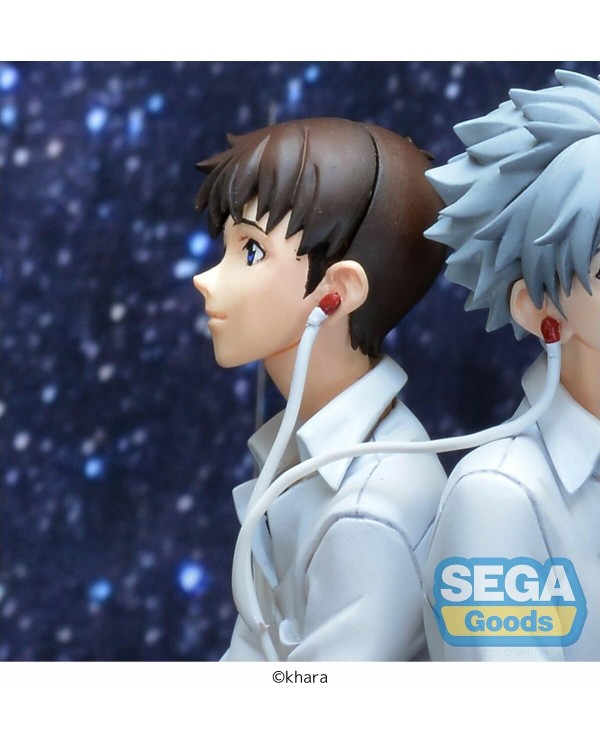Figura Shinji Ikari Vignetteum 17 cm Evangelion SEGA 4582733461489