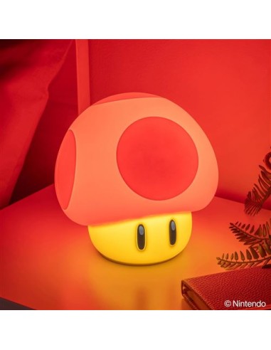 LAMPARA SQUISHY RECARGABLE DE SILICONA SETA MARIO  5056577774214
