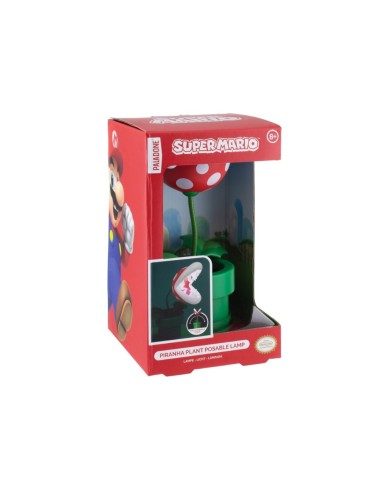 LAMPARA NINTENDO SUPER MARIO PLANTA PIRAÑA 5055964758530
