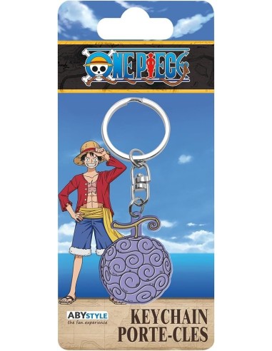 LLAVERO DE PVC FRUTA DEL DIABLO GUM-GUM ONE PIECE 3665361174646