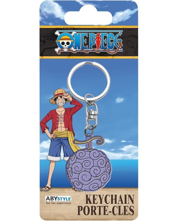 LLAVERO DE PVC FRUTA DEL DIABLO GUM-GUM ONE PIECE 3665361174646