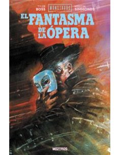 Portada de MONSTRUOS DE UNIVERSAL : EL FANTASMA DE LA OPERA de TYLER BOSS, MOZTROS, ISBN 9791388484155