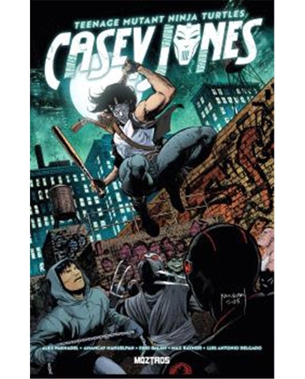 Portada de TEENAGE MUTANT NINJA TURTLES : CASEY JONES de ALEX PAKNADEL, MOZTROS, ISBN 9791388484162