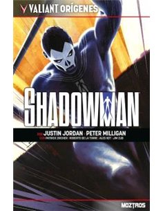 Portada de VALIANT ORIGENES: SHADOWMAN de JUSTIN JORDAN, MOZTROS, ISBN 9791387953799