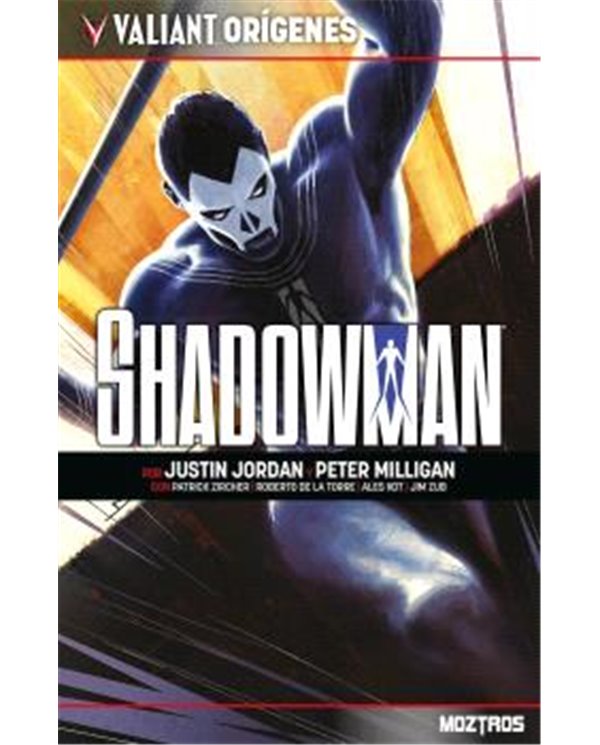 Portada de VALIANT ORIGENES: SHADOWMAN de JUSTIN JORDAN, MOZTROS, ISBN 9791387953799
