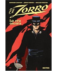 Portada de EL ZORRO: LA ERA OSCURA de HOWARD CHAYKIN, MOZTROS, ISBN 9791388484131
