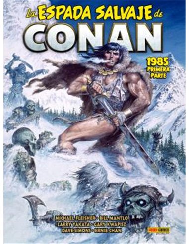 Portada de LA ESPADA SALVAJE DE CONAN 17 (LIMITED EDITION) de MICHAEL FLEISHER, PANINI, ISBN 9791370420284