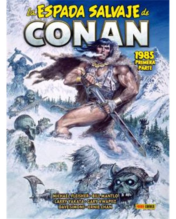 Portada de LA ESPADA SALVAJE DE CONAN 17 (LIMITED EDITION) de MICHAEL FLEISHER, PANINI, ISBN 9791370420284