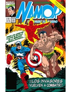 Portada de TPB NAMOR DE JOHN BYRNE 02 DE 04 (MARVEL LIMITED EDITION) de JOHN BYRNE, PANINI, ISBN 9791370420260
