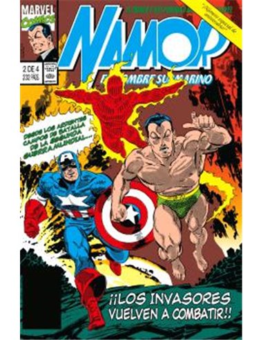 Portada de TPB NAMOR DE JOHN BYRNE 02 DE 04 (MARVEL LIMITED EDITION) de JOHN BYRNE, PANINI, ISBN 9791370420260