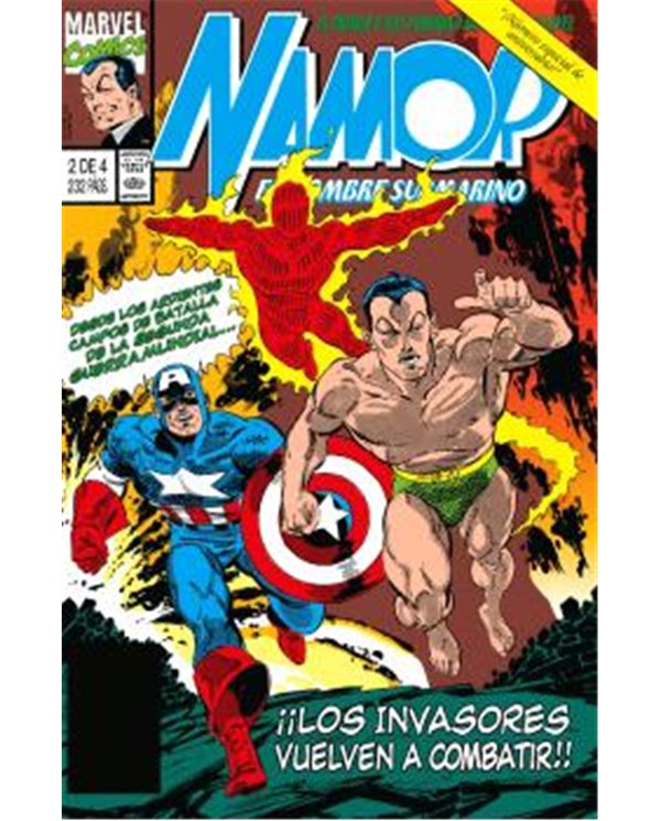 Portada de TPB NAMOR DE JOHN BYRNE 02 DE 04 (MARVEL LIMITED EDITION) de JOHN BYRNE, PANINI, ISBN 9791370420260