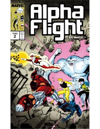 Portada de ALPHA FLIGHT DE BILL MANTLO 02 (MARVEL LIMITED EDITION) de BILL MANTLO, PANINI, ISBN 9791370420277