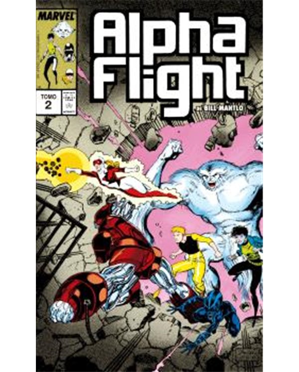 Portada de ALPHA FLIGHT DE BILL MANTLO 02 (MARVEL LIMITED EDITION) de BILL MANTLO, PANINI, ISBN 9791370420277